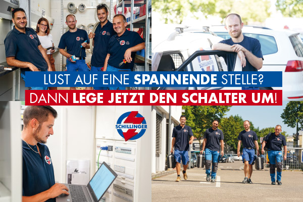 Stellenanzeige Elektro Schillinger Stellenanzeige Elektro Schillinger
