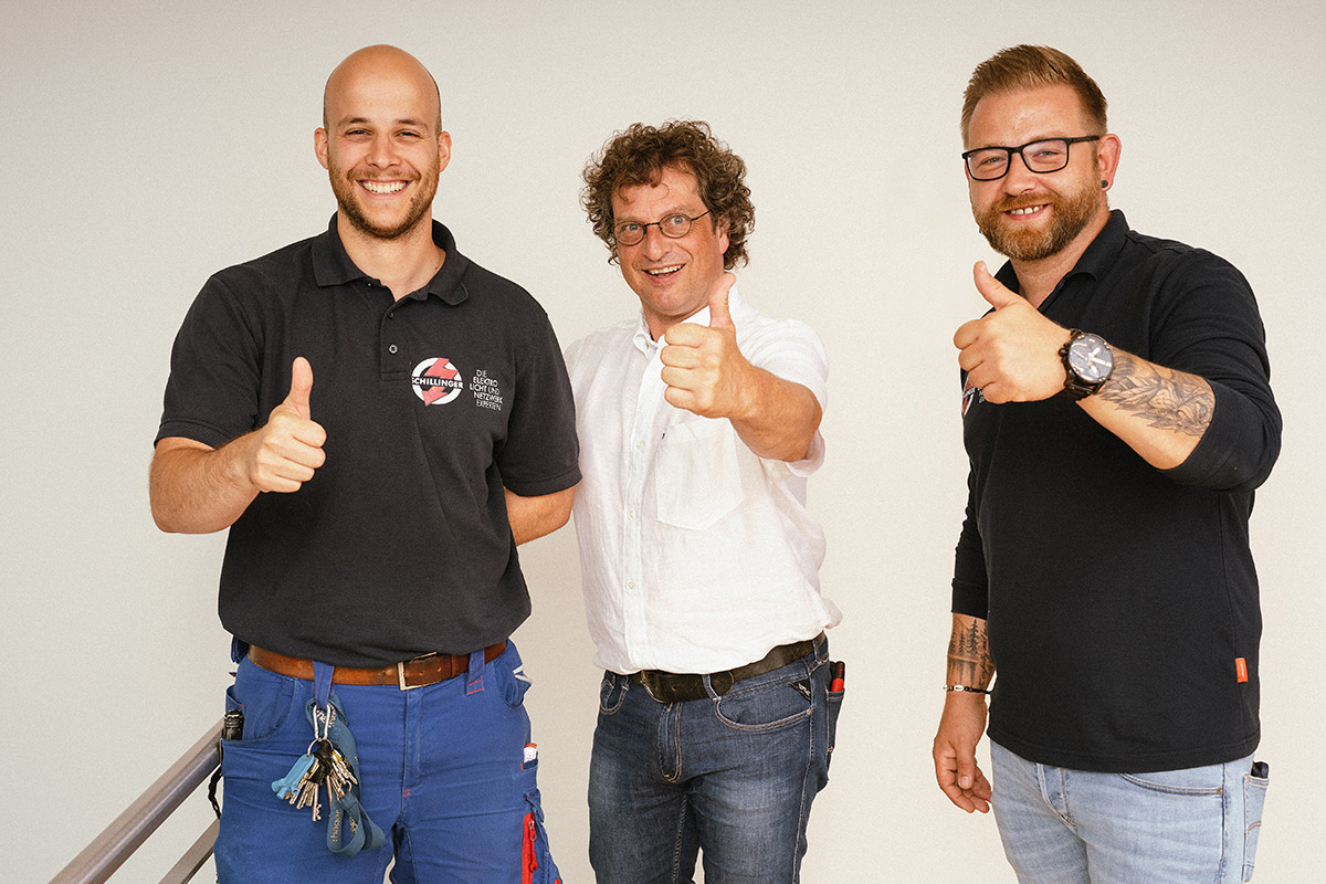 Karriere bei Elektro Schillinger